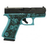 Glock 43X Custom Semi-Auto 9mm 3.41" Tiffany Blue Handgun - 2 of 3