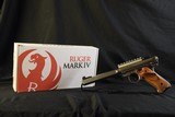 Pre-Owned - Ruger Mark IV Competition Semi-Auto .22 LR 6.88" Handgun - 2 of 9