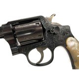 Pre-Owned - S&W CTG DA .38 S&W Special Engraved Revolver 6.5" Revolver - 4 of 9