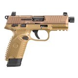 FNH 502 TACTICAL FDE Semi-Auto .22 LR 4.6