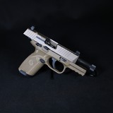 Pre-Owned - FNH 502 Tactical FDE 22 LR 4.6