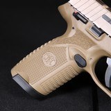 Pre-Owned - FNH 502 Tactical FDE 22 LR 4.6