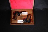 Kimber Custom Pair 25th Anniversary Gold Match Set 45 ACP 5