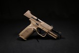 Pre-Owned - FNH 509 Tactical FDE 9mm 4.5