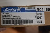 Marlin 336 DARK 30-30 Win 16.25