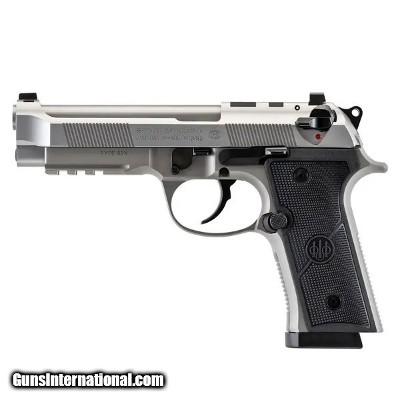 Beretta 92FS RDO INOX 9MM 4.7" 2(10rd) Silver J92FR910INX