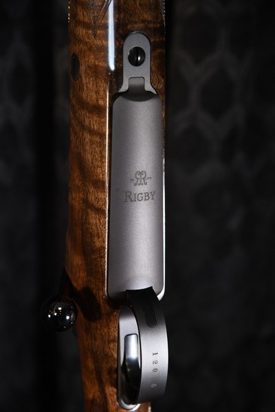 Rigby Big Game Double Square Bridge Lightweight 375 H&H 24.5'' - Image 13 of 15