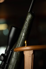 Blaser R8 SOUTHERN TRAPPER Gator Skin Green 300 Win Mag 24.5