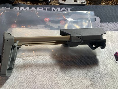 New Q HONEY BADGER COLLAPSIBLESTOCK AND HONEY BADGER MULTI TOOL AN Q WHISTLE TIP FOR 300 AAC BLACKOUT - Image 9 of 9