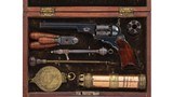 Cased Patent Arms Manufacturing Company "Colt Baby Paterson" No.1 Pocket Model Percussion Revolver with Full Set of Accessories