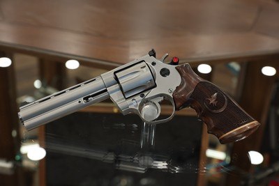 Korth Classic 5.25" Silver .357 mag