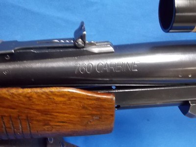 MINT 1965 Remington 760 Carbine .308 Win – 98% Bluing – Leupold Vari-X III Safari - Image 4 of 6