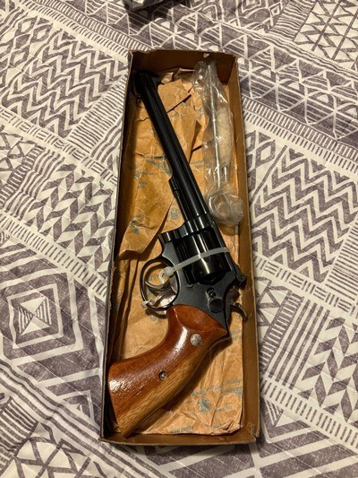 S&W 8 and 3/8 Barrel Model 14 MINT CONDITION w/Original Box