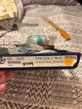 Colt Python ELITE 4 Inch Barrel Stainless (Made in 1993) MINT Very Rare w/Original Box - Image 3 of 3