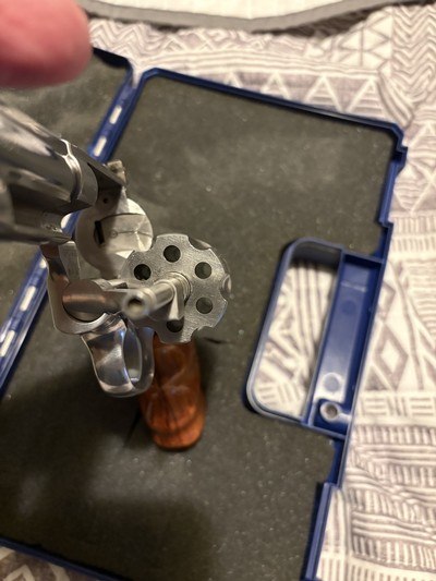 Model 617 No Dash S&W Revolver w/Combat Grips - Image 4 of 5