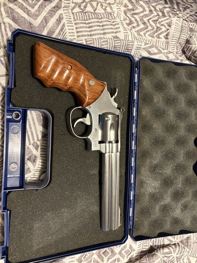 Model 617 No Dash S&W Revolver w/Combat Grips - Image 2 of 5