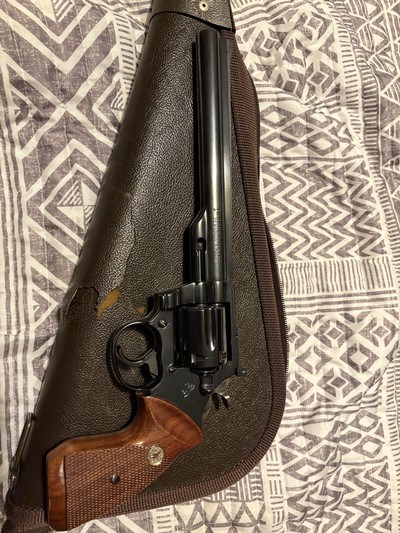 Colt TBlue 22 Magnum Trooper 8-3/8 Mint Condition - Image 1 of 3