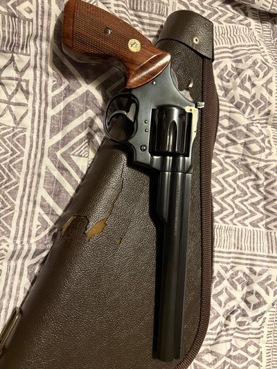Colt TBlue 22 Magnum Trooper 8-3/8 Mint Condition - Image 3 of 3