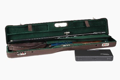 16406PL-UNI/5592: Universal Shotgun Hard Case with Luxury Italian Leather for 1 Shotgun - Image 6 of 8