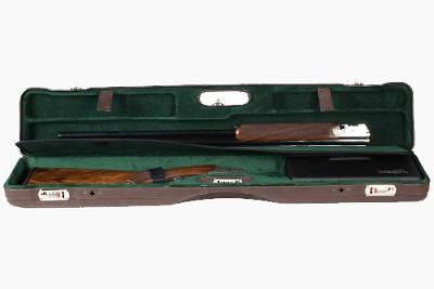 16406PL-UNI/5592: Universal Shotgun Hard Case with Luxury Italian Leather for 1 Shotgun - Image 2 of 8