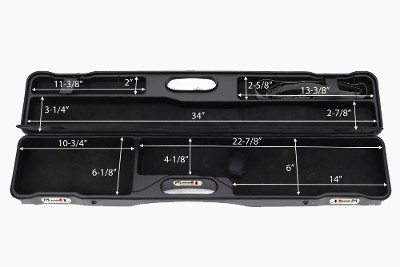 16407PPL/2480: OU/SxS Shotgun Hard Case with Superlative Italian Leather for 1 Shotgun - Image 7 of 7