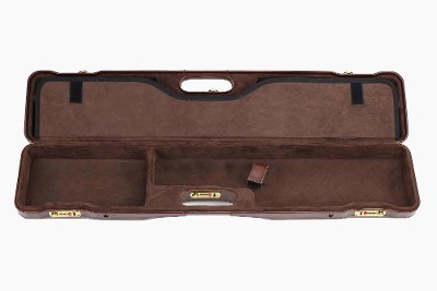 16407PL/6164: OU/SxS Shotgun Hard Case with Luxury Italian Leather for 1 Shotgun - Image 6 of 9