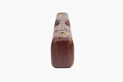 16407PL/6164: OU/SxS Shotgun Hard Case with Luxury Italian Leather for 1 Shotgun - Image 4 of 9