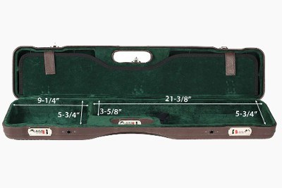 16405PL/5589: OU/SxS Shotgun Hard Case with Luxury Italian Leather for 1 Shotgun - Image 8 of 8