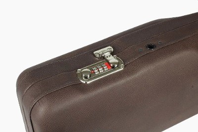 16405PL/5589: OU/SxS Shotgun Hard Case with Luxury Italian Leather for 1 Shotgun - Image 6 of 8