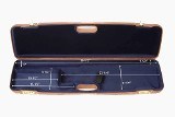 1605PL/5235: OU/SxS SMALL BORE ONLY Shotgun Hard Case with Luxury Italian Leather for 1 Shotgun - 6 of 6