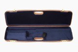 1605PL/5235: OU/SxS SMALL BORE ONLY Shotgun Hard Case with Luxury Italian Leather for 1 Shotgun - 3 of 6