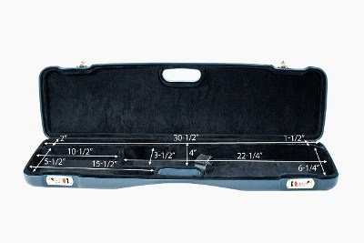 1605LR/5139: OU/SxS SMALL BORE ONLY Shotgun Hard Case with Luxury Rubber Trim for 1 Shotgun - Image 7 of 7