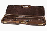 1670PPL/5055: OU/SxS Shotgun Hard Case with Superlative Italian Leather for 2 Shotguns - 10 of 10