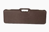 1670PPL/5055: OU/SxS Shotgun Hard Case with Superlative Italian Leather for 2 Shotguns