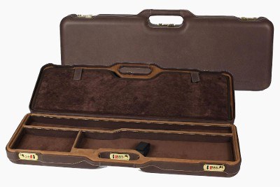 1670PPL/5055: OU/SxS Shotgun Hard Case with Superlative Italian Leather for 2 Shotguns - Image 6 of 10