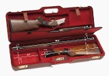 1670PL/4773: OU/SxS Shotgun Hard Case with Luxury Italian Leather for 2 Shotguns - 4 of 4