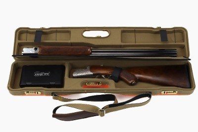 16405LXP/6272: OU/SxS Shotgun Hard Case with Luxury Canvas for 1 Shotgun - Image 2 of 7