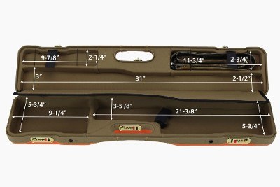 16405LXP/6272: OU/SxS Shotgun Hard Case with Luxury Canvas for 1 Shotgun - Image 7 of 7