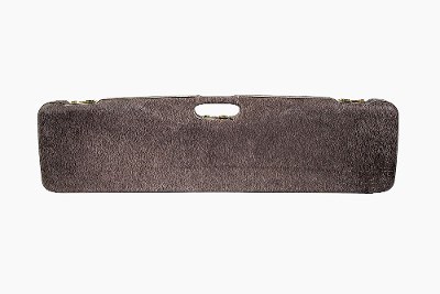 1602PPL/4709: OU/SxS SMALL BORE ONLY Shotgun Hard Case with Superlative Italian Leather for 1 Shotgun