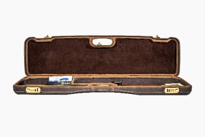 1602PPL/4709: OU/SxS SMALL BORE ONLY Shotgun Hard Case with Superlative Italian Leather for 1 Shotgun - Image 6 of 7