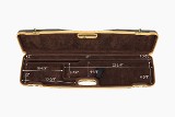 1602PPL/4709: OU/SxS SMALL BORE ONLY Shotgun Hard Case with Superlative Italian Leather for 1 Shotgun - 7 of 7
