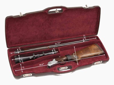 1623PL-EXPR/4815: Rifle Hard Case with Luxury Italian Leather for 1 Rifle + 1 Scope - Image 5 of 5