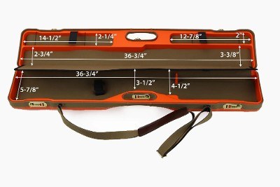 16406LXP/6271: Universal Shotgun Hard Case with Luxury Canvas for 1 Shotgun - Image 9 of 9