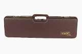 1621LXX-EXP: Rifle Hard Case with Deluxe Leather Trim for 1 Rifle + 1 Extra Barrel + 1 Scope