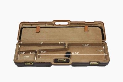 1621LXX-EXP: Rifle Hard Case with Deluxe Leather Trim for 1 Rifle + 1 Extra Barrel + 1 Scope - Image 6 of 6