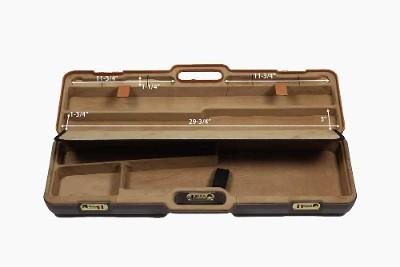 1621LXX-EXP: Rifle Hard Case with Deluxe Leather Trim for 1 Rifle + 1 Extra Barrel + 1 Scope - Image 5 of 6