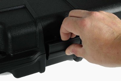 1690ISY/6010: Rifle Hard Case with Reinforced GRP for 1 Rifle + Accessory Storage - Image 4 of 8