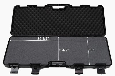 1690ISY/6010: Rifle Hard Case with Reinforced GRP for 1 Rifle + Accessory Storage - Image 8 of 8