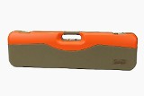 1621BLXP/6275: OU/SxS Shotgun Hard Case with Luxury Canvas for 1 Shotgun + 1 Extra Barrel