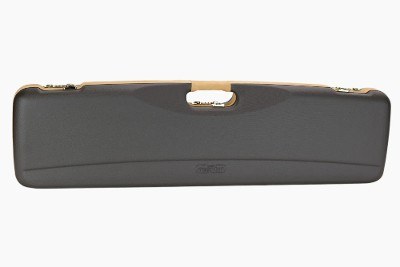 1602LX/4707: OU/SxS SMALL BORE ONLY Shotgun Hard Case with Deluxe Leather Trim for 1 Shotgun